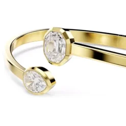 Swarovski Armbänder-Imber Armreif Verschiedene Schliffe Weiss Gold