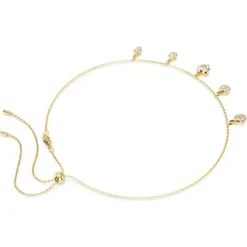 Swarovski Halsketten-Imber Halskette Verschiedene Schliffe Weiss Gold - 5705463