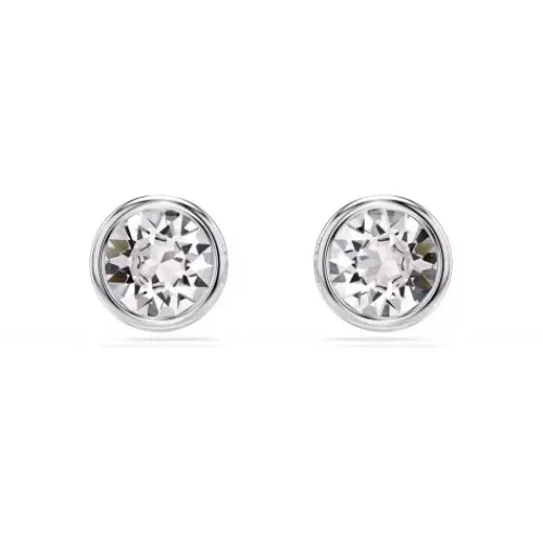 Swarovski Ohrringe-Imber Ohrstecker Rundschliff Weiss - 5696073