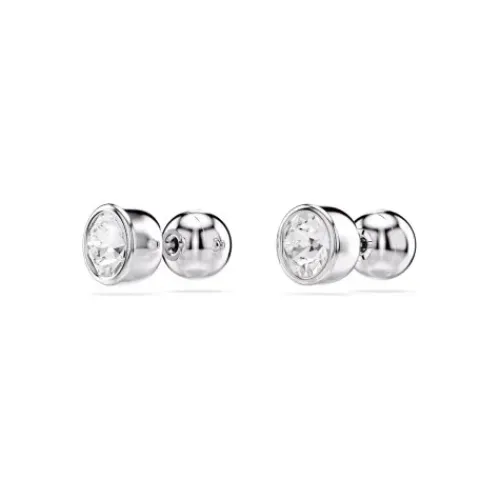 Swarovski Ohrringe-Imber Ohrstecker Rundschliff Weiss - 5696073