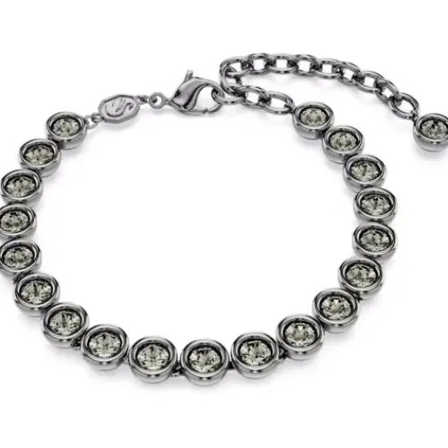 Swarovski Armbänder-Imber Tennis Armband Rundschliff Schwarz - 5682592