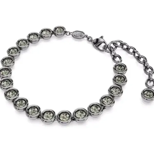 Swarovski Armbänder-Imber Tennis Armband Rundschliff Schwarz - 5682592