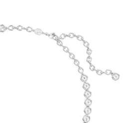 Swarovski Halsketten-Imber Tennis Halskette Rundschliff Weiss - 5682595