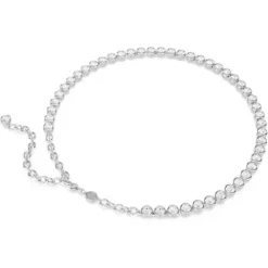 Swarovski Halsketten-Imber Tennis Halskette Rundschliff Weiss - 5682595