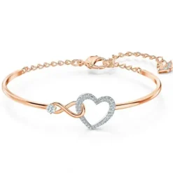 Swarovski (Kette mit) Herz-Infinity Armreif - 5518869