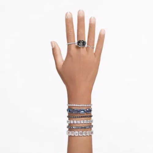 Swarovski Ringe-Lucent Cocktail Ring Grau