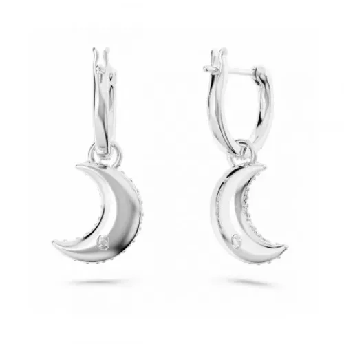 Swarovski Ohrringe-Luna Drop Ohrhänger Mond Weiss - 5666157