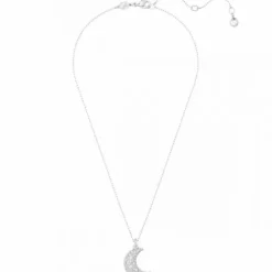 Swarovski Halsketten-Luna Halskette Mond Weiss - 5666181