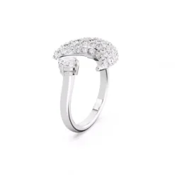 Swarovski Ringe-Luna Offener Ring Mond Weiss