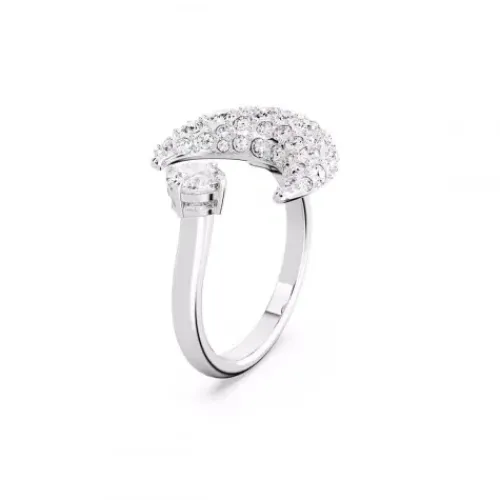 Swarovski Ringe-Luna Offener Ring Mond Weiss