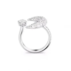 Swarovski Ringe-Luna Offener Ring Mond Weiss
