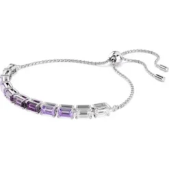 Swarovski Armbänder-Matrix Armband Baguette Schliff Violett - 5707199