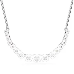 Swarovski Halsketten-Matrix Halskette Rundschliffe im Farbverlauf Weiss - 5705396