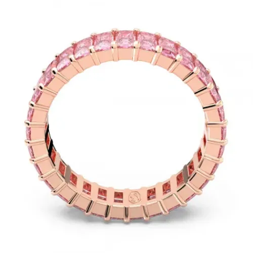 Swarovski Ringe-Matrix Ring Baguette Schliff Rosa Roségold
