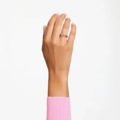 Swarovski Ringe-Matrix Ring Baguette Schliff Rosa Roségold