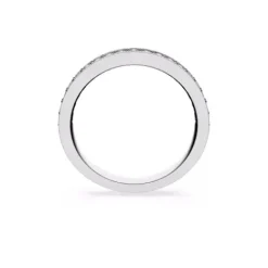 Swarovski Ringe-Matrix Ring Weiss Rhodiniert