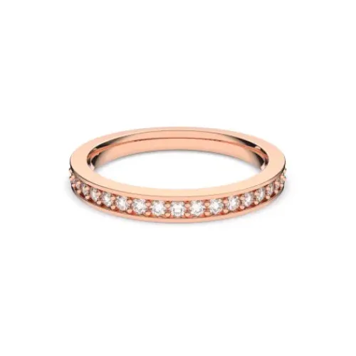 Swarovski Ringe-Matrix Ring Weiss Roségold Legierungsschicht