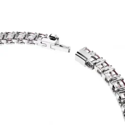 Swarovski Armbänder-Matrix Tennis Armband Rundschliff Rosa