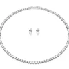 Swarovski Schmuck Set-Matrix Tennis Set Rundschliff Weiss - 5647730