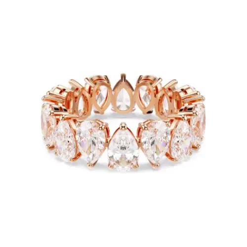 Swarovski Ringe-Matrix Vittore Ring Tropfenschliff Weiss Roségold