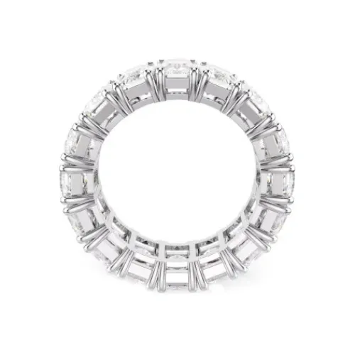 Swarovski Ringe-Matrix Vittore Ring Baguette Schliff Weiss Rhodiniert