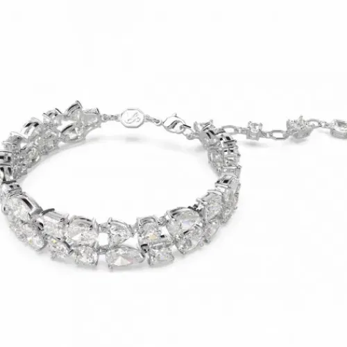 Swarovski Armbänder-Mesmera Armband Verschiedene Schliffe Weiss - 5669927
