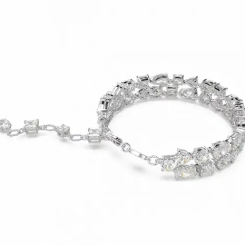 Swarovski Armbänder-Mesmera Armband Verschiedene Schliffe Weiss - 5669927