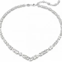 Swarovski Halsketten-Mesmera Halskette Verschiedene Schliffe Weiss - 5665242