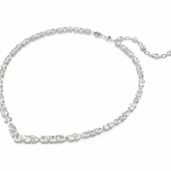 Swarovski Halsketten-Mesmera Halskette Verschiedene Schliffe Weiss - 5665242