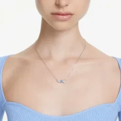 Swarovski Halsketten-Mesmera Halskette Verschiedene Schliffe Blau - 5668276