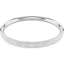 Swarovski Armbänder-Meteora Armreif Schnee Pavé Weiss