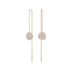 Swarovski Ohrringe-Meteora Drop Ohrhänger Weiss Roségold - 5689427