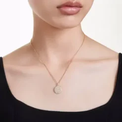 Swarovski Halsketten-Meteora Halskette Weiss Gold - 5683443