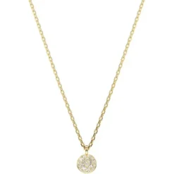 Swarovski Halsketten-Meteora Halskette im Lagenlook Weiss Gold - 5683442