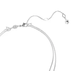Swarovski Halsketten-Meteora Halskette im Lagenlook Weiss - 5684244