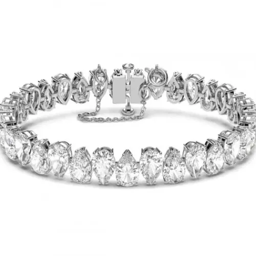 Swarovski Armbänder-Millenia Armband Tropfenschliff Weiss - 5598350