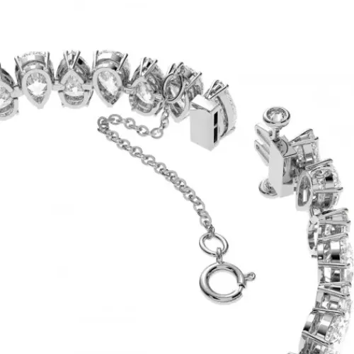 Swarovski Armbänder-Millenia Armband Tropfenschliff Weiss - 5598350