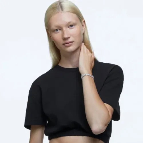 Swarovski Armbänder-Millenia Armband Tropfenschliff Weiss - 5598350