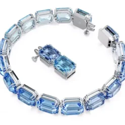 Swarovski Armbänder-Millenia Armband Oktagon Schliff Farbverlauf Blau - 5694135