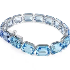 Swarovski Armbänder-Millenia Armband Oktagon Schliff Farbverlauf Blau - 5694135