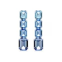 Swarovski Ohrringe-Millenia Drop Ohrhänger Oktagon Schliff Farbverlauf Blau - 5696516