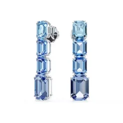 Swarovski Ohrringe-Millenia Drop Ohrhänger Oktagon Schliff Farbverlauf Blau - 5696516