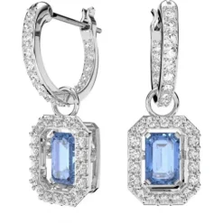 Swarovski Ohrringe-Millenia Drop Ohrhänger Oktagon Schliff Blau - 5619500
