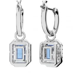 Swarovski Ohrringe-Millenia Drop Ohrhänger Oktagon Schliff Blau - 5619500
