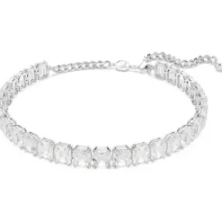 Swarovski Halsketten-Millenia Halsband Oktagon Schliff Weiss - 5696292