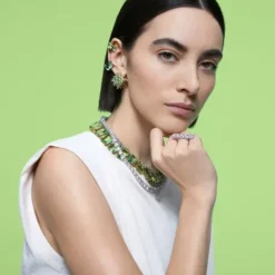 Swarovski Halsketten-Millenia Halskette Kissenschliff Weiss - 5599153