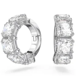 Swarovski Ohrringe-Millenia Ohrclips Kissenschliff Weiss - 5654557