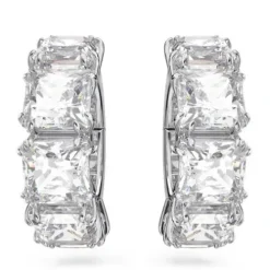 Swarovski Ohrringe-Millenia Ohrclips Kissenschliff Weiss - 5654557