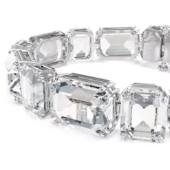 Swarovski Armbänder-Millenia Tennis Armband Oktagon Schliff Weiss - 5705770