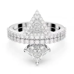 Swarovski Ringe-Ortyx Triangle Ring Silber